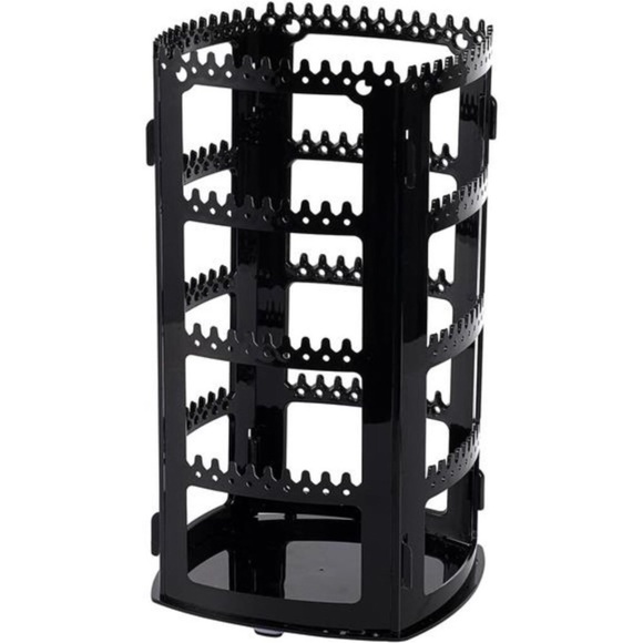 360 Rotating Earring Holder and Jewelry Organizer, 4 Tiers Jewelry Rack Display - Picture 1 of 7